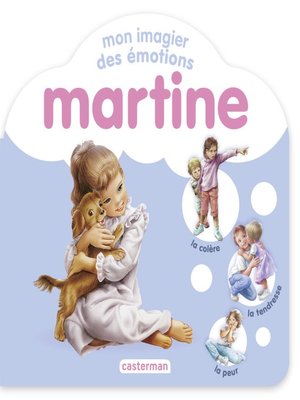 cover image of Mon imagier des émotions Martine